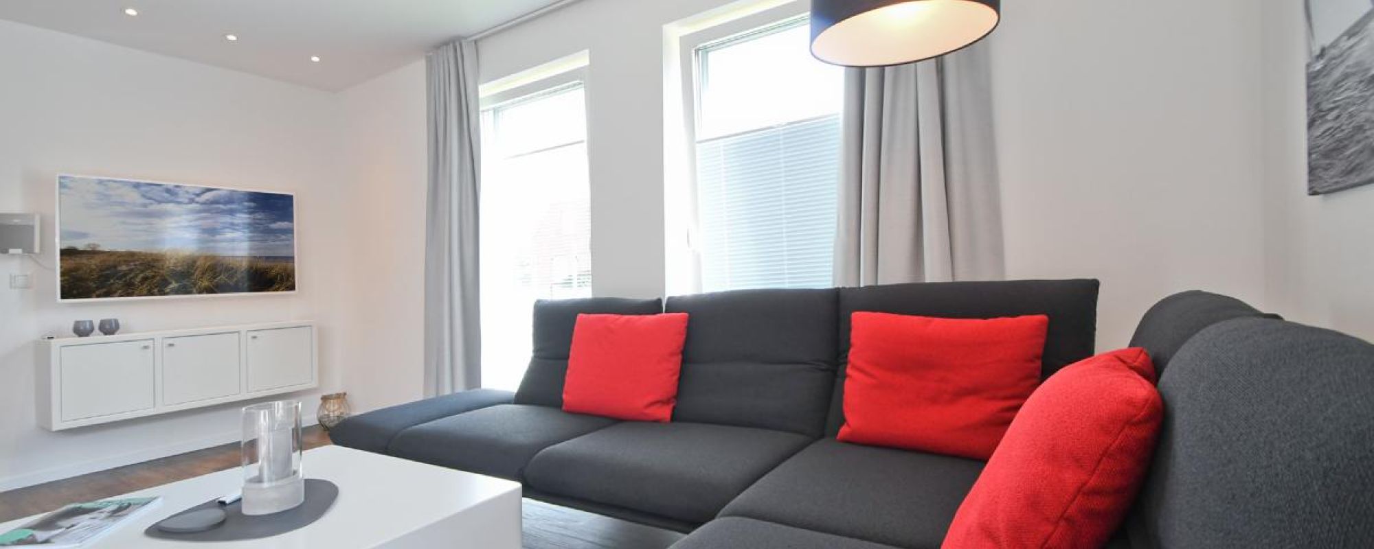 Wohnbereich-Ferienwohnung-Beachloft-Norderney