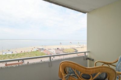Balkon mit Meerblick